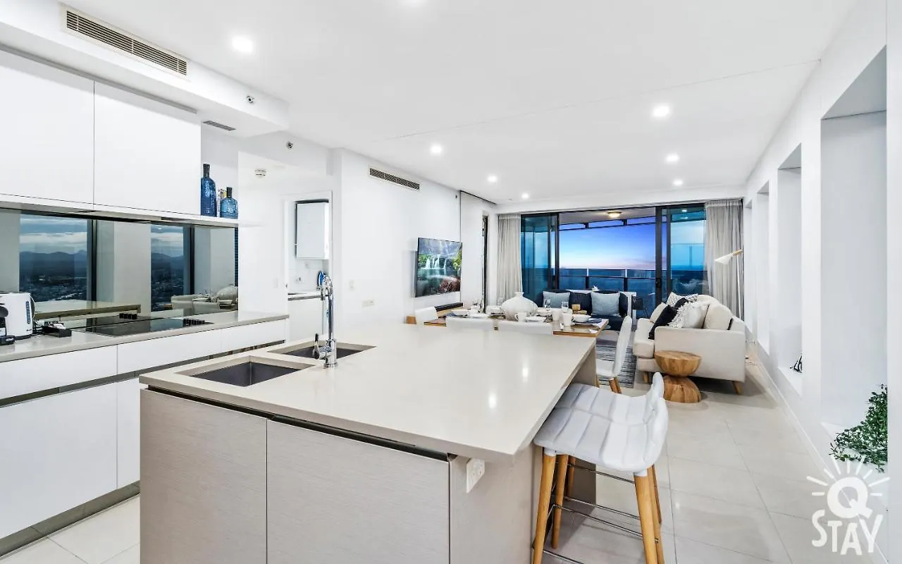 2 & 3 Bedroom Ocean View Apartments At Soul Surfers Paradise - Q Stay Gold Coast